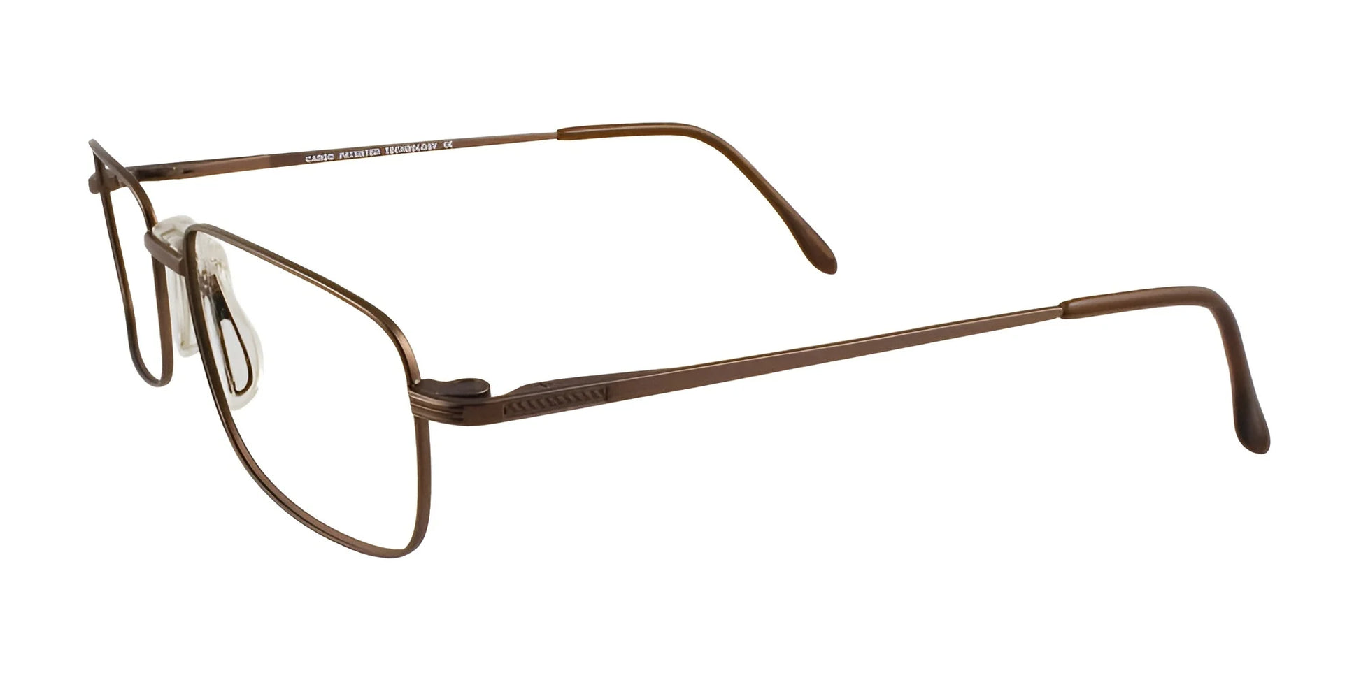 Cargo C5033 Eyeglasses with Clip-on Sunglasses Satin Chocolate