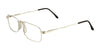 Cargo C5033 Eyeglasses with Clip-on Sunglasses | Size 56 / Satin Silver
