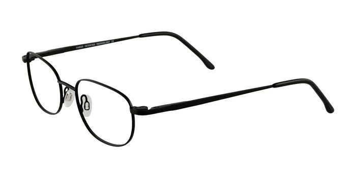 Cargo C5034 Eyeglasses with Clip-on Sunglasses | Size 50 / Matt Black