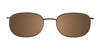 Cargo C5034 Eyeglasses with Clip-on Sunglasses | Size 50 / Clip Only (Color №010)