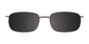 Cargo C5035 Eyeglasses with Clip-on Sunglasses | Size 54 / Matt Bronze