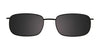 Cargo C5035 Eyeglasses with Clip-on Sunglasses | Size 54 / Matt Bronze
