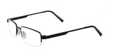 Cargo C5036 Eyeglasses with Clip-on Sunglasses Matt Black