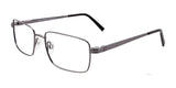 Cargo C5038 Eyeglasses with Clip-on Sunglasses | Size 56