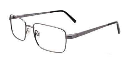 Cargo C5038 Eyeglasses with Clip-on Sunglasses Satin Grey