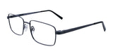 Cargo C5038 Eyeglasses with Clip-on Sunglasses | Size 56