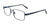 Cargo C5038 Eyeglasses with Clip-on Sunglasses | Size 56 / Satin Steel Blue