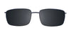 Cargo C5038 Eyeglasses with Clip-on Sunglasses | Size 56 / Satin Golden Brown