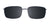 Cargo C5038 Eyeglasses with Clip-on Sunglasses | Size 56 / Clip Only (Color №050)