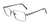 Cargo C5039 Eyeglasses with Clip-on Sunglasses | Size 54 / Satin Brushed Silver