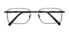 Cargo C5039 Eyeglasses with Clip-on Sunglasses | Size 54 / Satin Brown