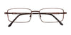 Cargo C5041 Eyeglasses with Clip-on Sunglasses | Size 53 / Satin Black