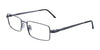 Cargo C5041 Eyeglasses with Clip-on Sunglasses | Size 53 / Satin Grey