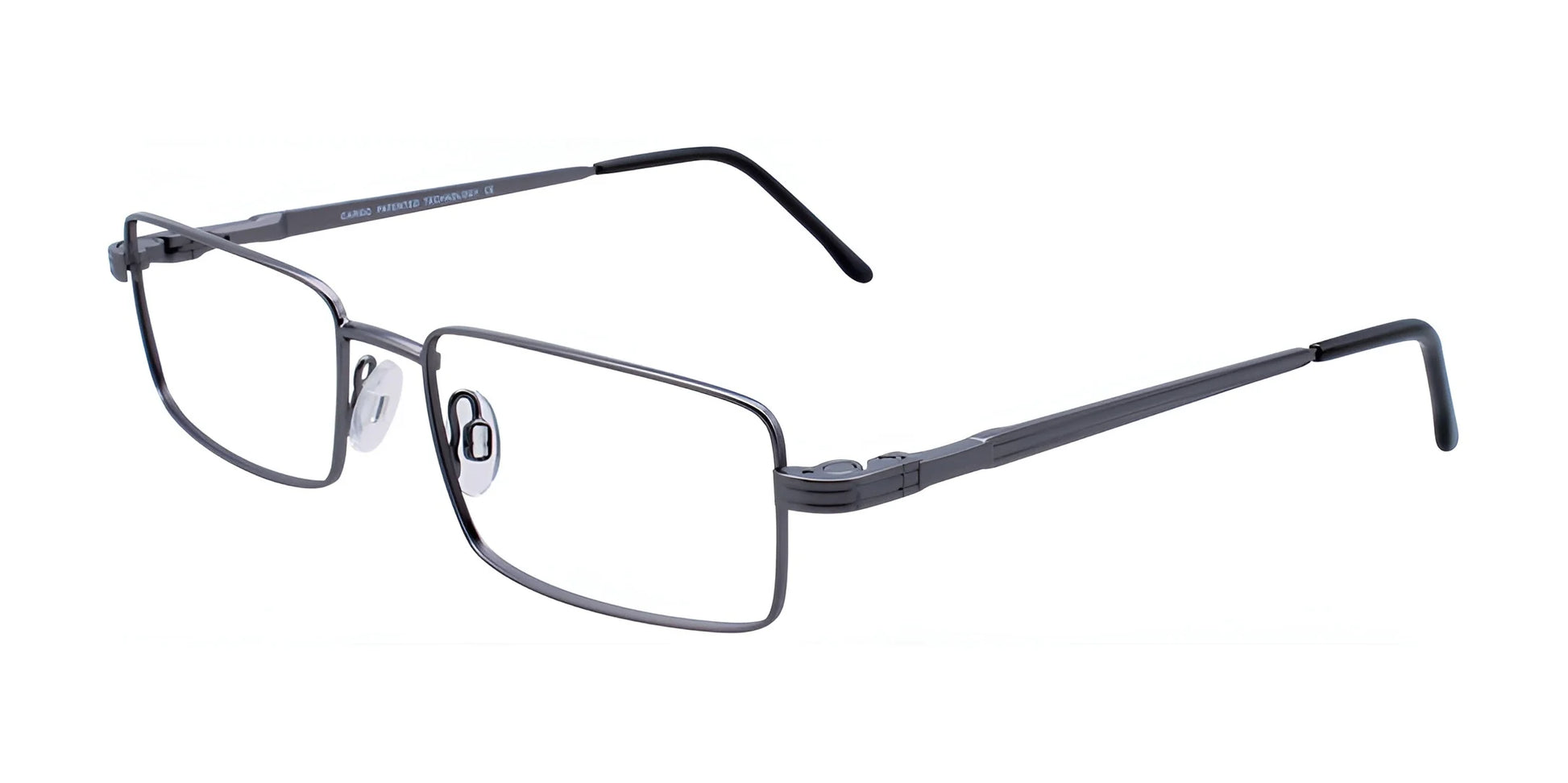 Cargo C5041 Eyeglasses with Clip-on Sunglasses Satin Grey