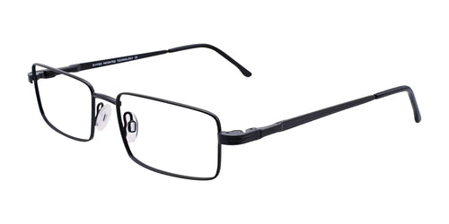Cargo C5041 Eyeglasses with Clip-on Sunglasses / Size 53 / Satin Black