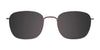 Cargo C5045 Eyeglasses with Clip-on Sunglasses | Size 53 / Satin Brown