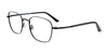 Cargo C5045 Eyeglasses with Clip-on Sunglasses | Size 53 / Satin Black