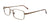 Cargo C5046 Eyeglasses with Clip-on Sunglasses | Size 56 / Satin Golden Brown