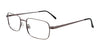 Cargo C5046 Eyeglasses with Clip-on Sunglasses | Size 56 / Satin Dark Grey