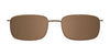 Cargo C5046 Eyeglasses with Clip-on Sunglasses | Size 56 / Clip Only (Color №010)