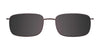Cargo C5046 Eyeglasses with Clip-on Sunglasses | Size 56 / Clip Only (Color №020)