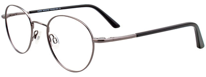 Cargo C5047 Eyeglasses with Clip-on Sunglasses Satin Dark Grey
