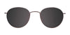 Cargo C5047 Eyeglasses with Clip-on Sunglasses | Size 49 / Satin Black