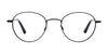 Cargo C5047 Eyeglasses with Clip-on Sunglasses | Size 49 / Satin Black