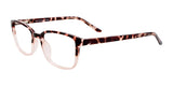 Cargo C5050 Eyeglasses with Clip-on Sunglasses Dark Brown Tortoise & Crystal