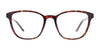Cargo C5053 Eyeglasses with Clip-on Sunglasses | Size 50 / Crystal