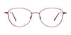 Cargo C5055 Eyeglasses with Clip-on Sunglasses | Size 52 / Satin Light Brown