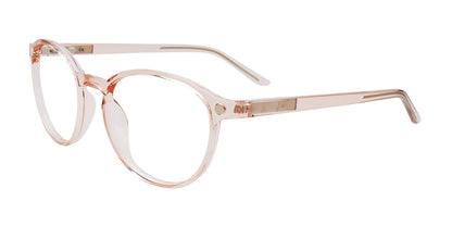 Cargo C5058 Eyeglasses with Clip-on Sunglasses Light Pink Crystal