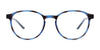 Cargo C5058 Eyeglasses with Clip-on Sunglasses | Size 49 / Blue Tortoise