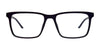 Cargo C5059 Eyeglasses with Clip-on Sunglasses | Size 56 / Matt Black
