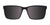 Cargo C5059 Eyeglasses with Clip-on Sunglasses | Size 56 / Clip Only (Color №090)