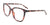 Cargo C5060 Eyeglasses with Clip-on Sunglasses | Size 53 / Pink Tor