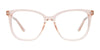 Cargo C5060 Eyeglasses with Clip-on Sunglasses | Size 53 / Crystal