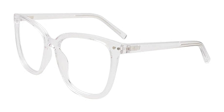 Cargo C5060 Eyeglasses with Clip-on Sunglasses Crystal