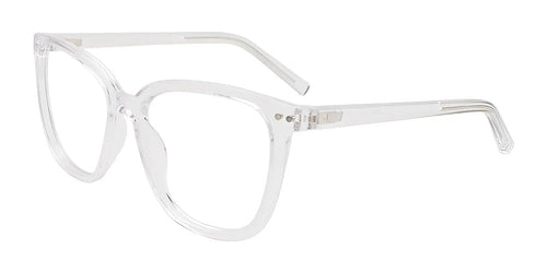 Cargo C5060 Eyeglasses with Clip-on Sunglasses / Size 53 / Crystal