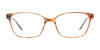 Cargo C5061 Eyeglasses with Clip-on Sunglasses | Size 52 / Crystal St. Berry & Blue