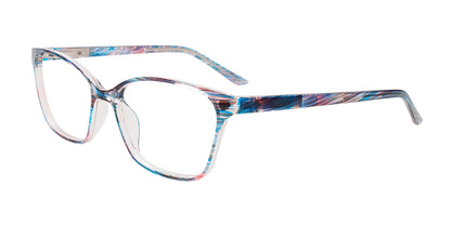 Cargo C5061 Eyeglasses Crystal St. Blue & Pink