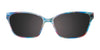 Cargo C5061 Eyeglasses with Clip-on Sunglasses | Size 52 / Crystal St. Berry & Blue