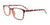 Cargo C5062 Eyeglasses with Clip-on Sunglasses | Size 49 / Crystal Pink Tor