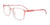 Cargo C5062 Eyeglasses with Clip-on Sunglasses | Size 49 / Crystal Pink