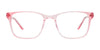 Cargo C5062 Eyeglasses with Clip-on Sunglasses | Size 49 / Crystal Lilac