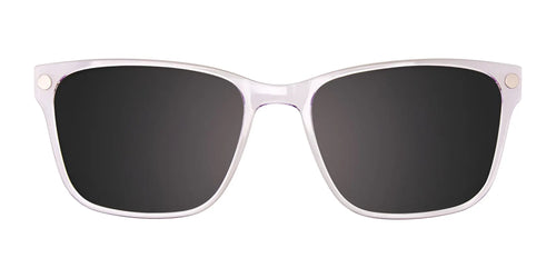 Cargo C5062 Eyeglasses with Clip-on Sunglasses / Size 49 / Crystal Lilac