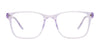 Cargo C5062 Eyeglasses with Clip-on Sunglasses | Size 49 / Crystal Lilac
