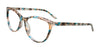 Cargo C5064 Eyeglasses with Clip-on Sunglasses | Size 54 / Brown №060