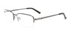 Cargo C5500 Eyeglasses with Clip-on Sunglasses | Size 56 / Satin Steel