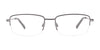 Cargo C5500 Eyeglasses with Clip-on Sunglasses | Size 56 / Clip Only (Color №090)